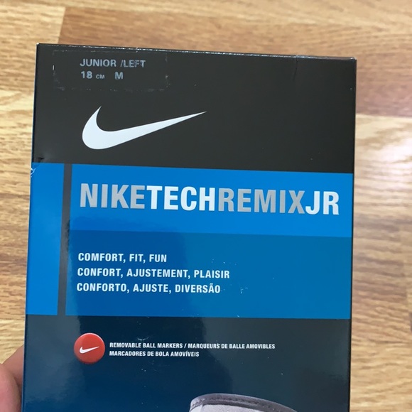 Nike tech remix golf junior left glove 18cm size M - Picture 2 of 11